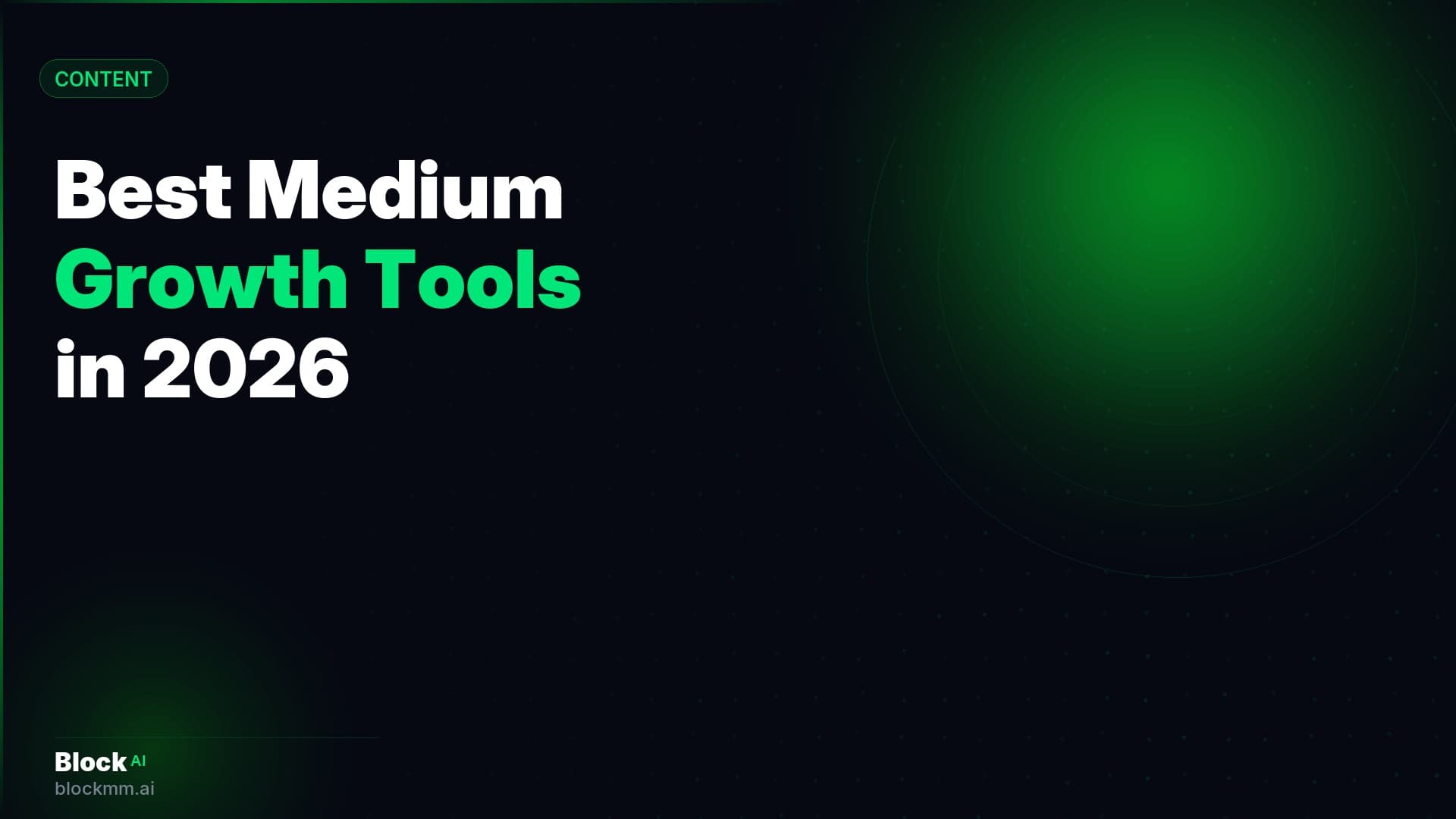 Best Medium Growth Tools 2026: Readers & Followers