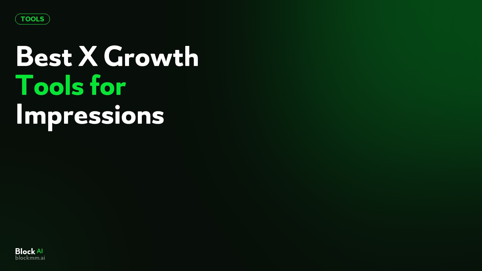 Best X Growth Tools to Increase Impressions