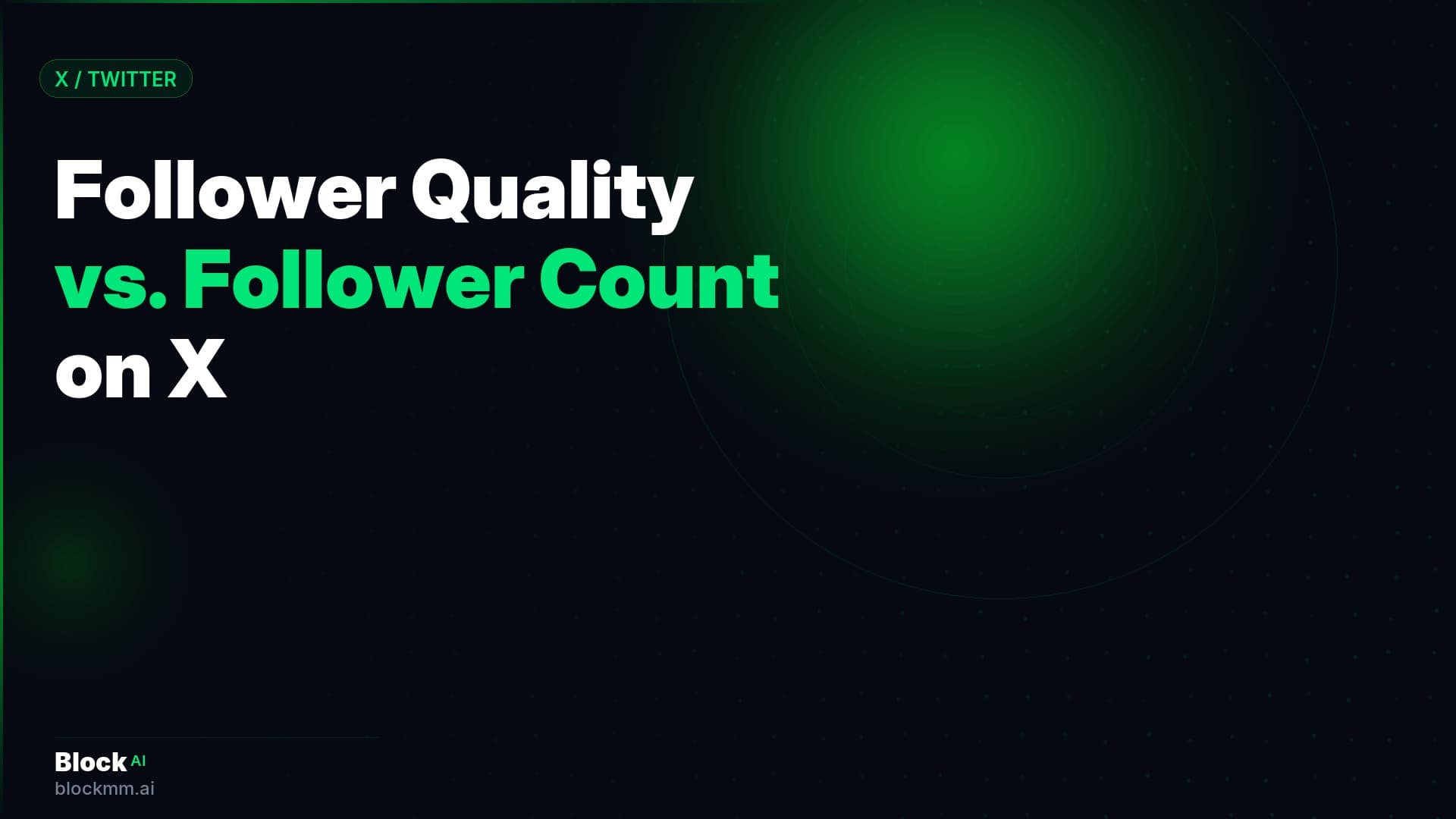 Follower Quality vs. Follower Count on X: Why Your Engagement Rate Is Lying to You