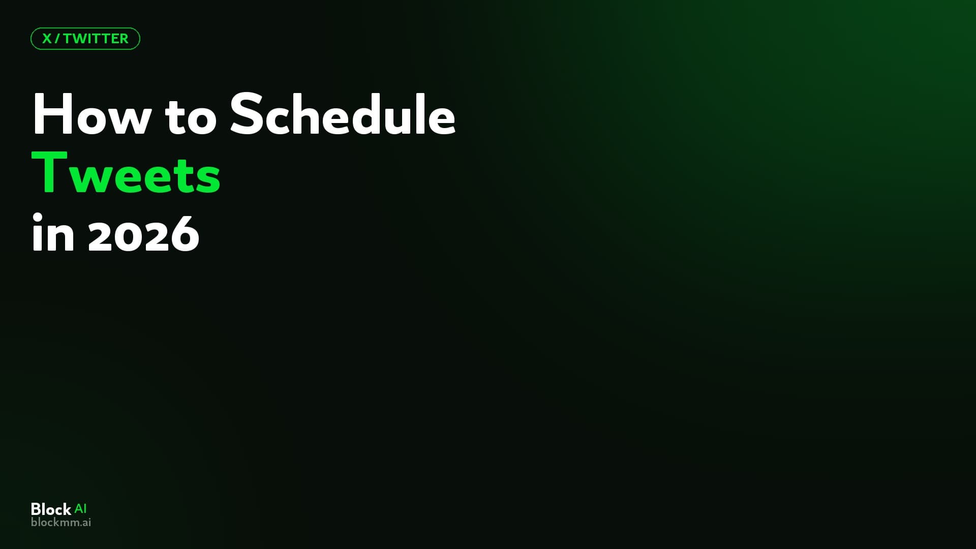 How to Schedule Tweets in 2026: Tools, Strategy, and Best Practices