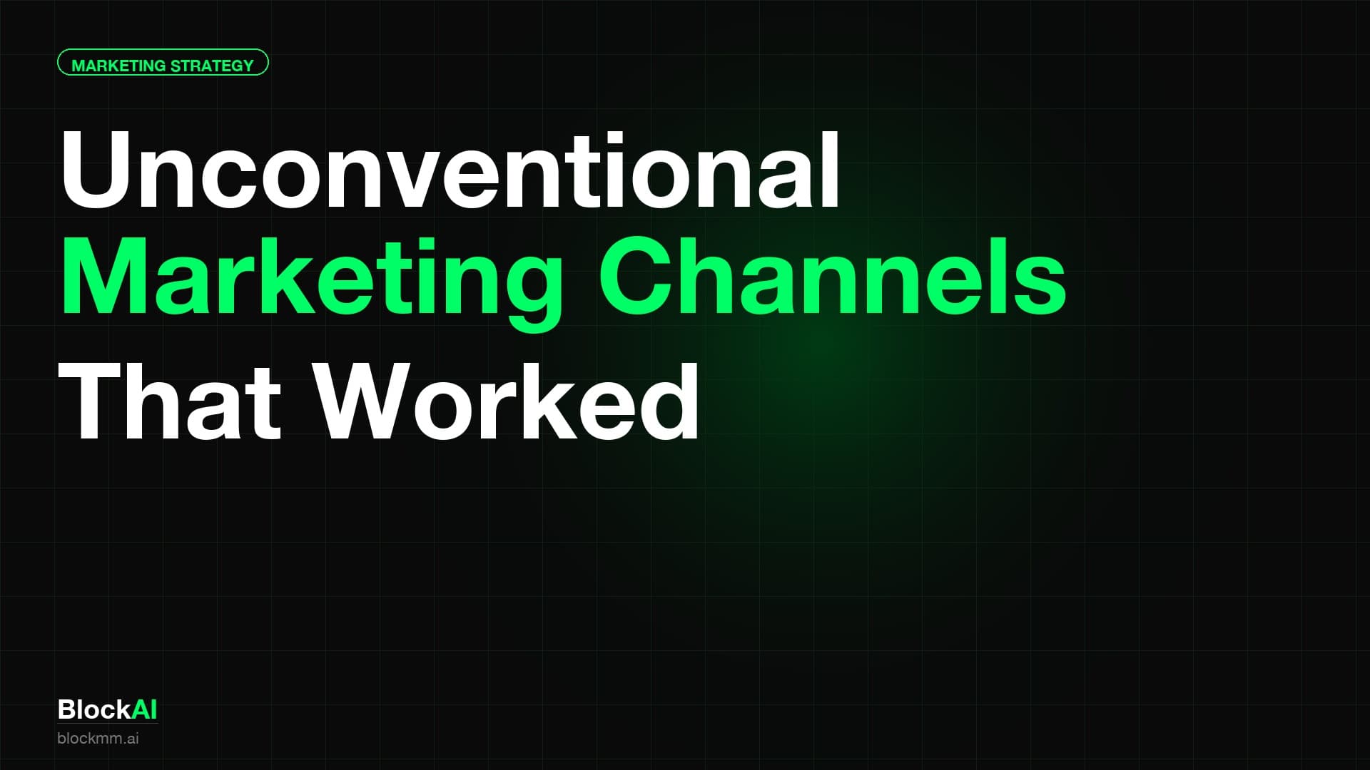 25 Unconventional Marketing Channels That Drove Real Business Growth