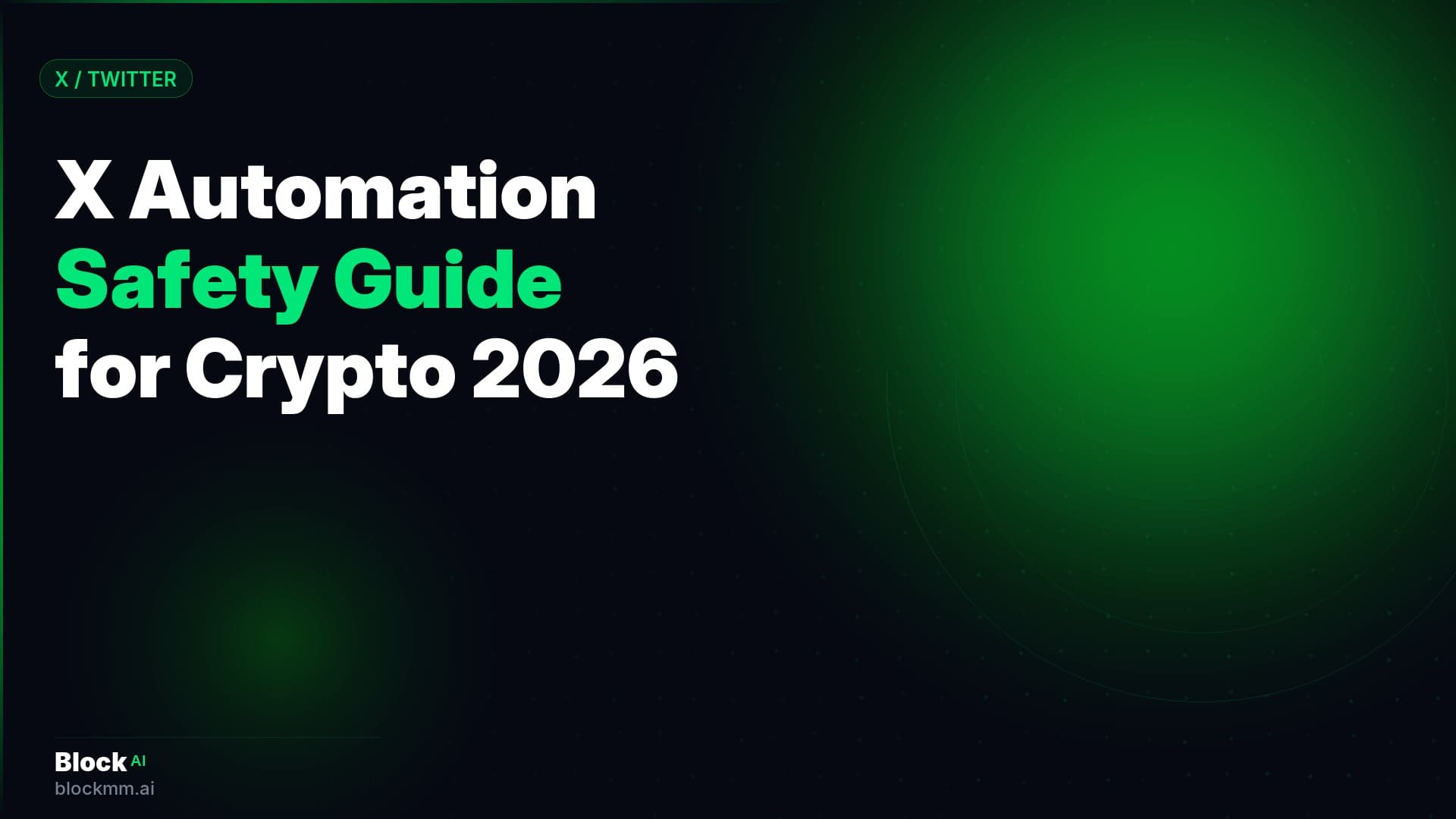 X Automation Safety Guide for Crypto Projects