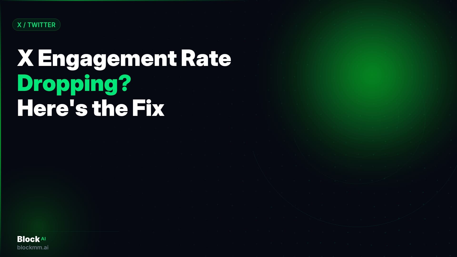Why Your X Engagement Rate Is Dropping and How to Fix It
