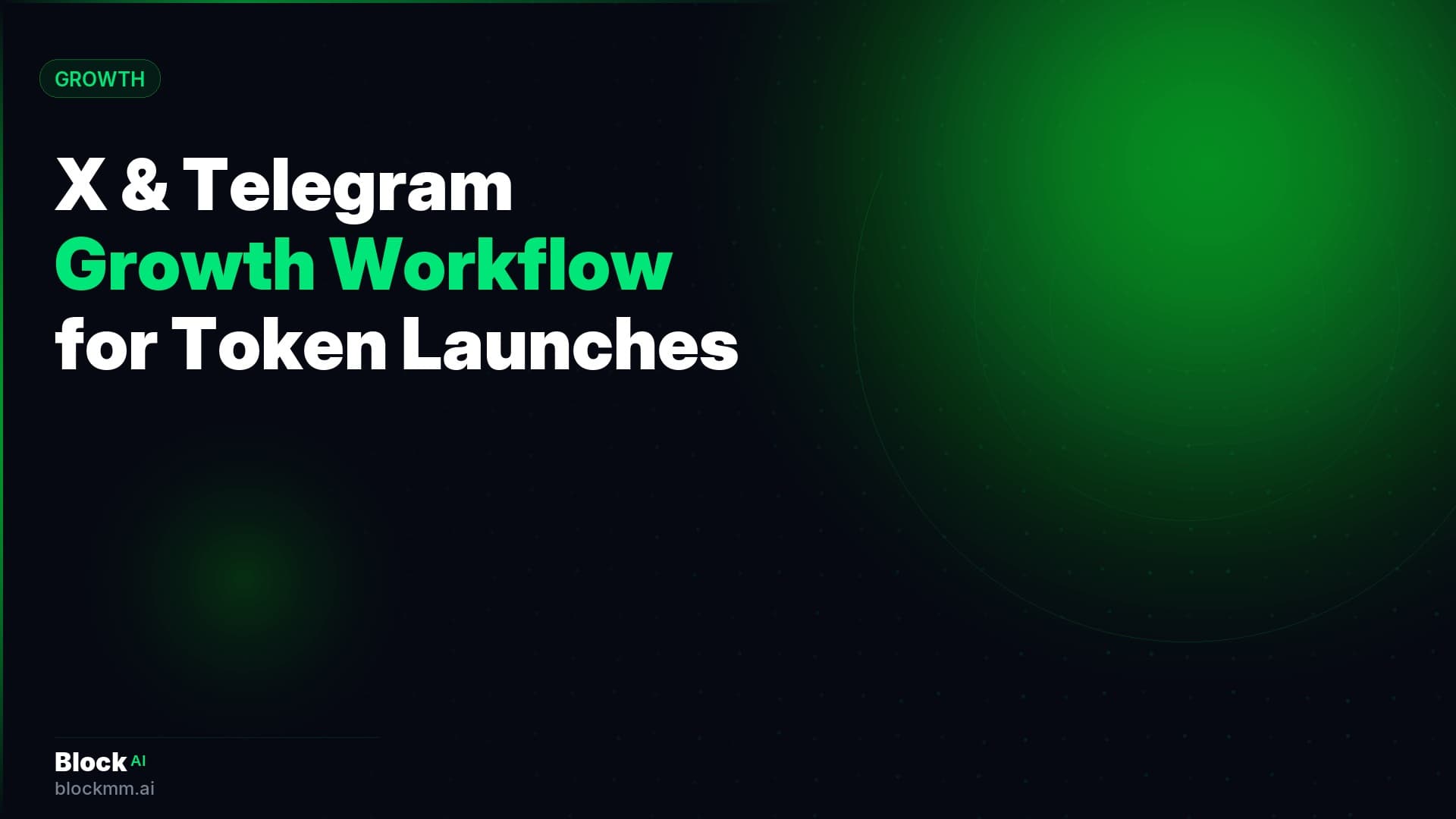 How to Build a Complete X and Telegram Growth Workflow for a Crypto Token Launch
