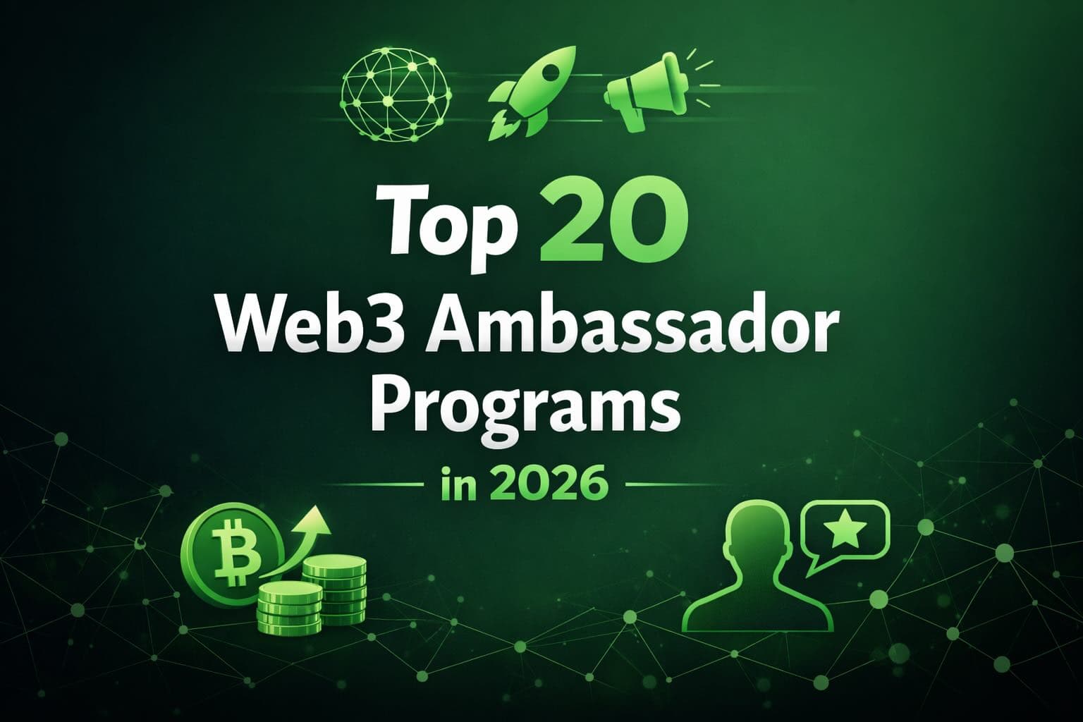 20 Best Web3 Ambassador Programs in 2026 (Earn Crypto & Build Influence)