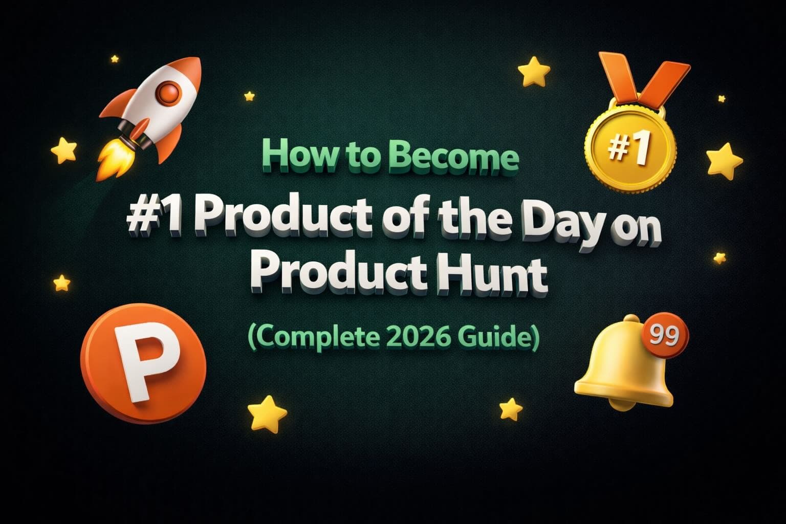 How to Become #1 Product of the Day on Product Hunt