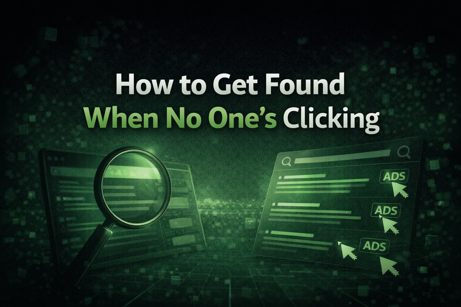 How to Get Found When No One's Clicking